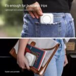 3 in 1 Magnetic Foldable MagSafe Compatible Wireless Charger for iPhone 15 to 12 Series | Compatible with AirPods 2, 3, Pro | Compatible with only Apple Watch Series | Wireless Charger 23W - White - Image 3
